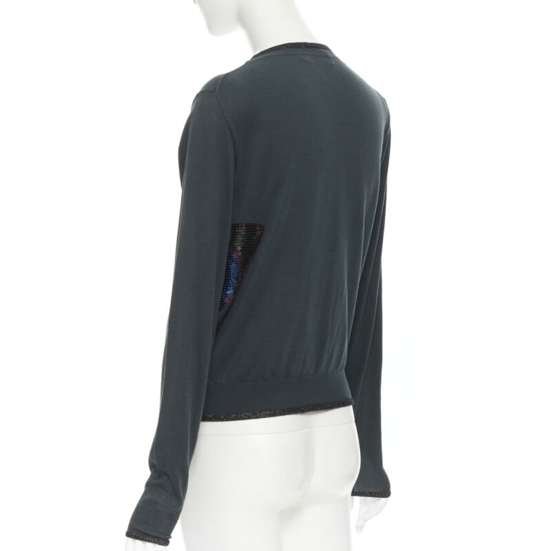 Undercover Floral Patch Cardigan - Detail 1