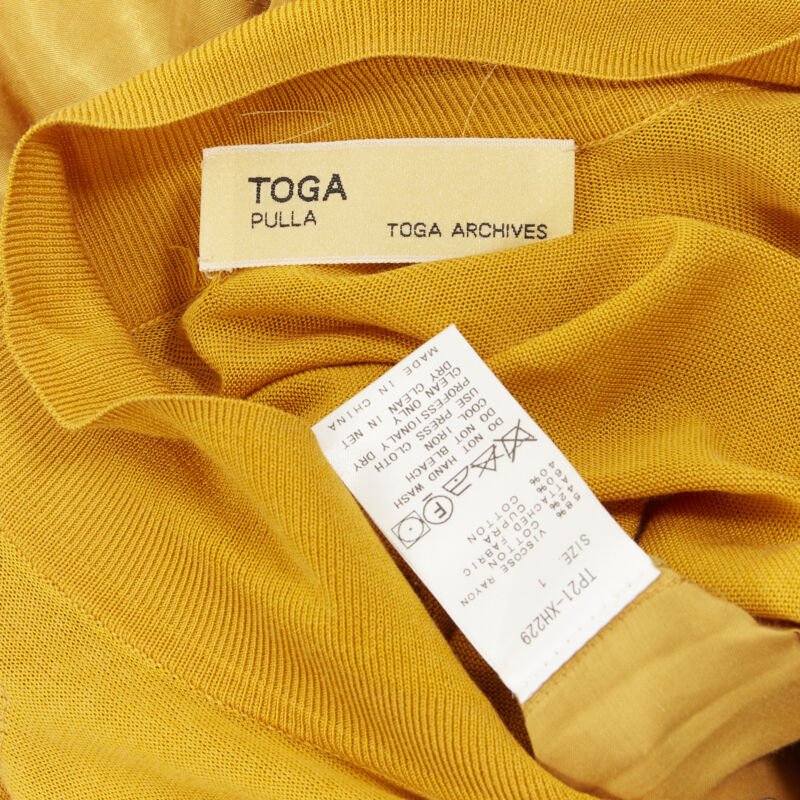 Toga Archives Knit Polo Dress - Image 12