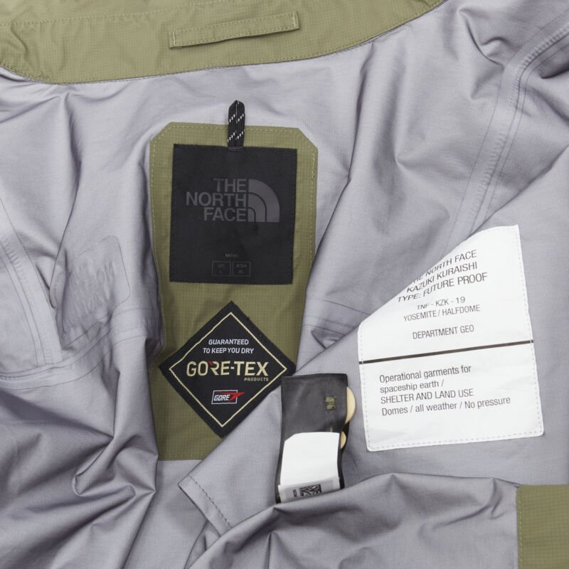 The North Face Green Gore Tex Raincoat - Image 12
