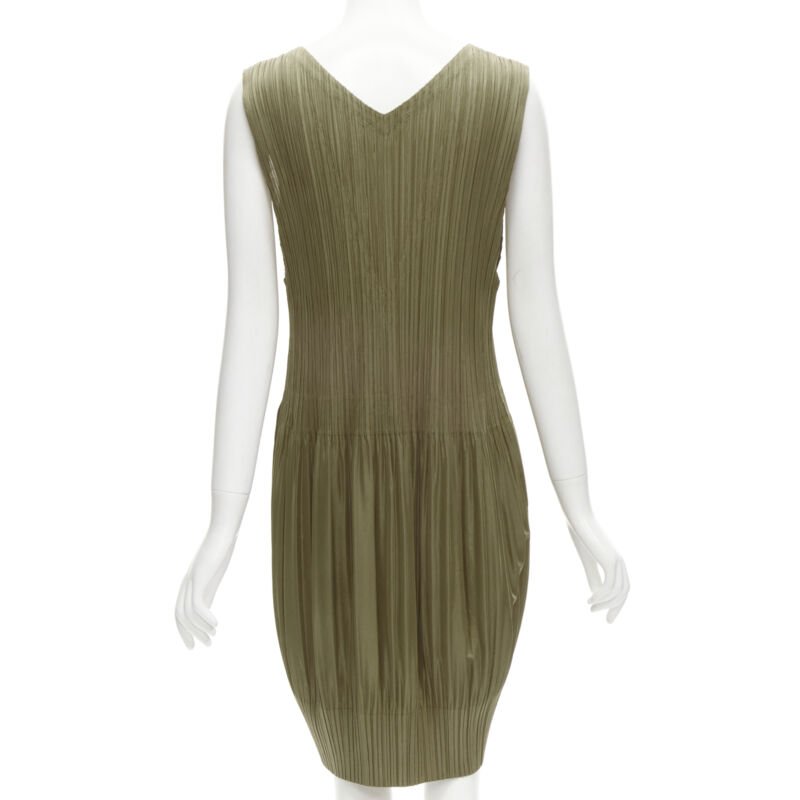 Pleats Please Bubble Pleated Dress - Detail 1