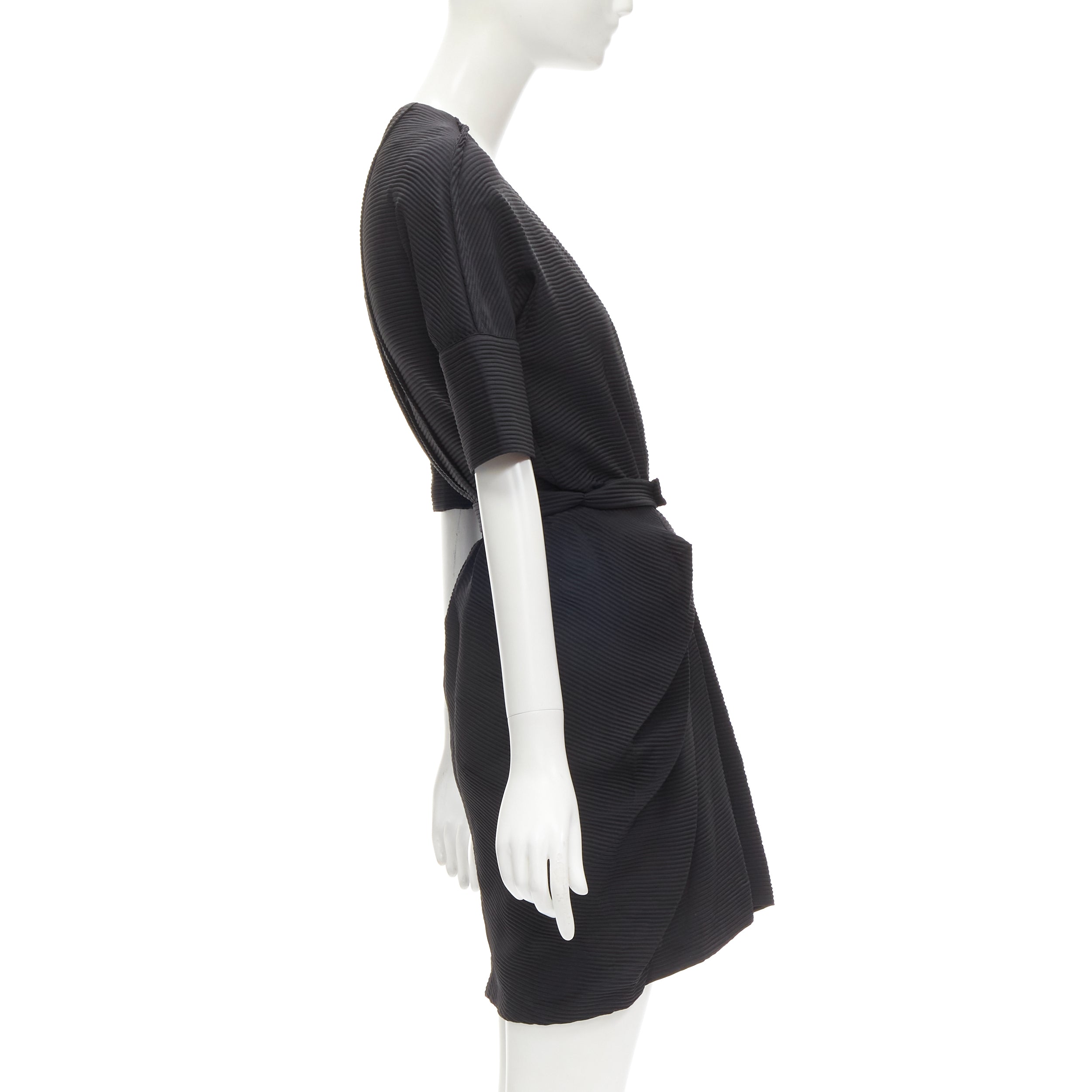 Balenciaga Plunge Gathered Dress - 4