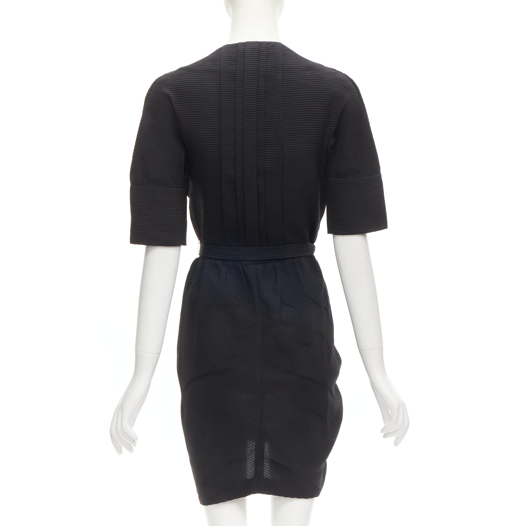 Balenciaga Plunge Gathered Dress - Side view
