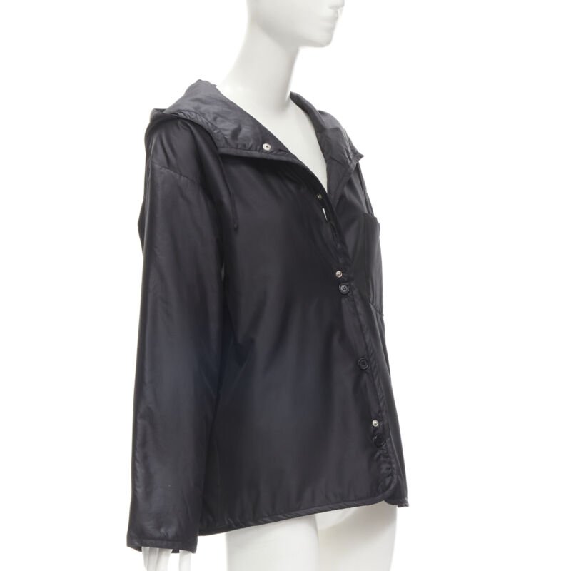 Helmut Lang Black Pocketed Armhole Jacket - 4