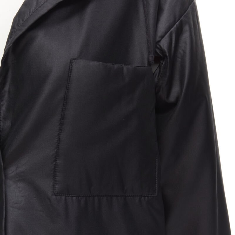 Helmut Lang Black Pocketed Armhole Jacket - Image 11