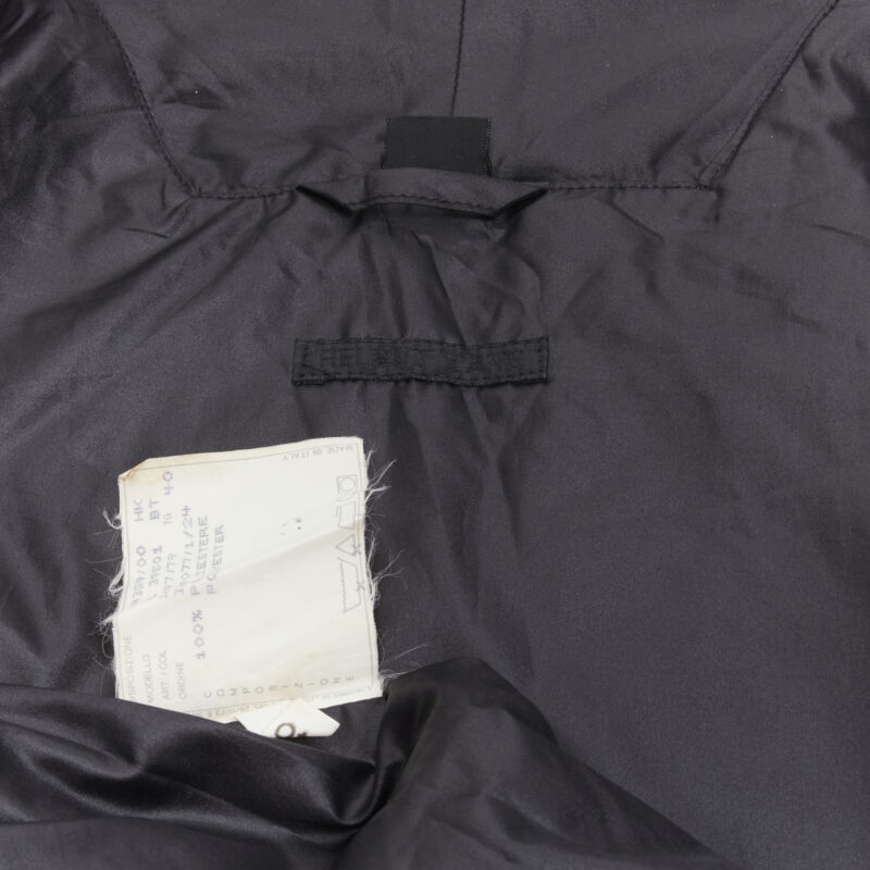 Helmut Lang Black Pocketed Armhole Jacket - Image 12