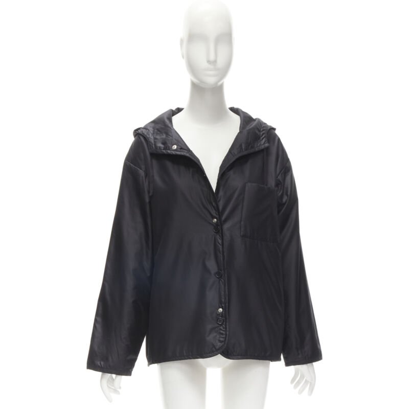 Helmut Lang Black Pocketed Armhole Jacket - Image 13