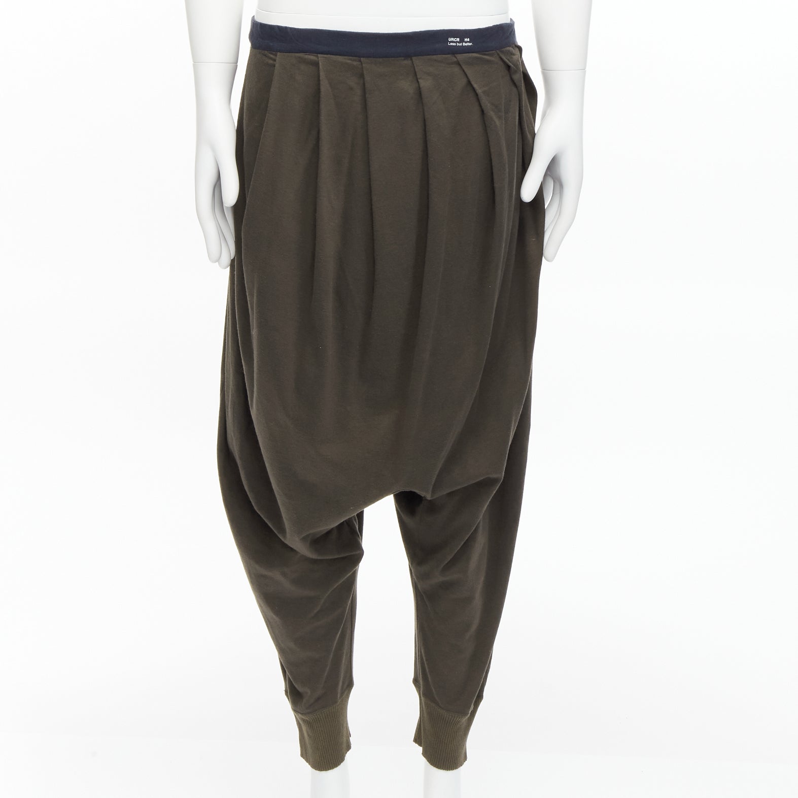 Undercover Brown Drop Pants - Image 6