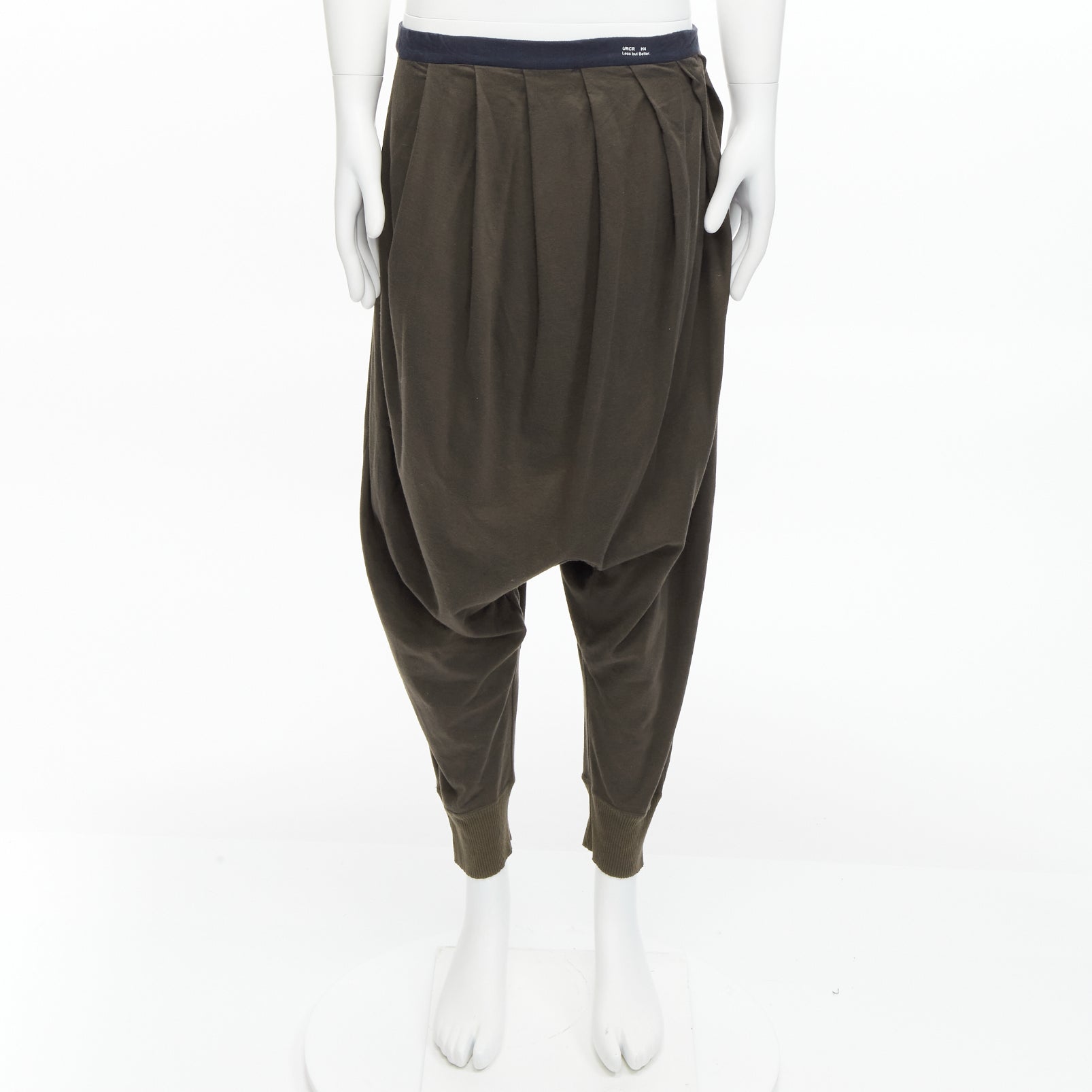 Undercover Brown Drop Pants - Image 12