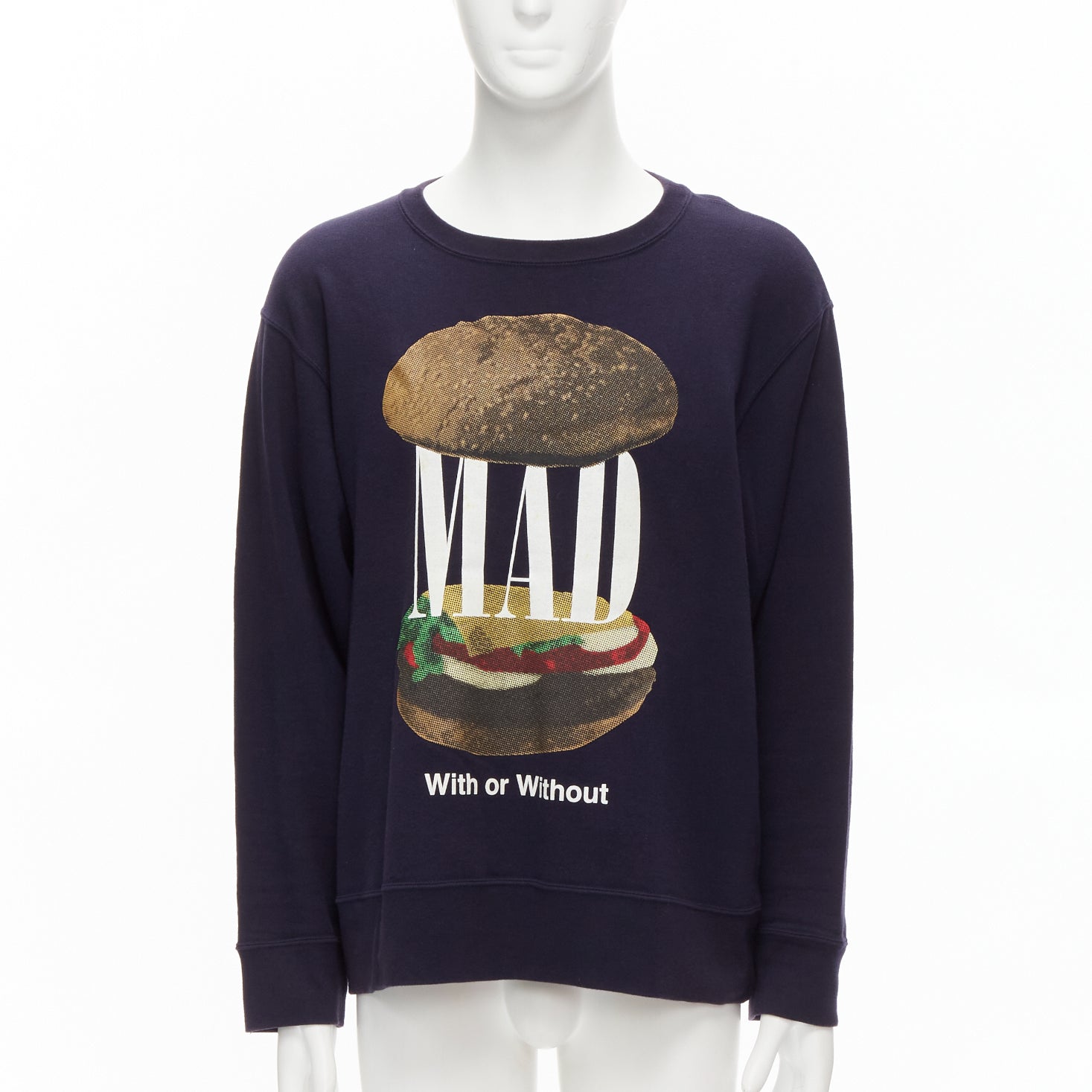Undercover Burger Print Sweater