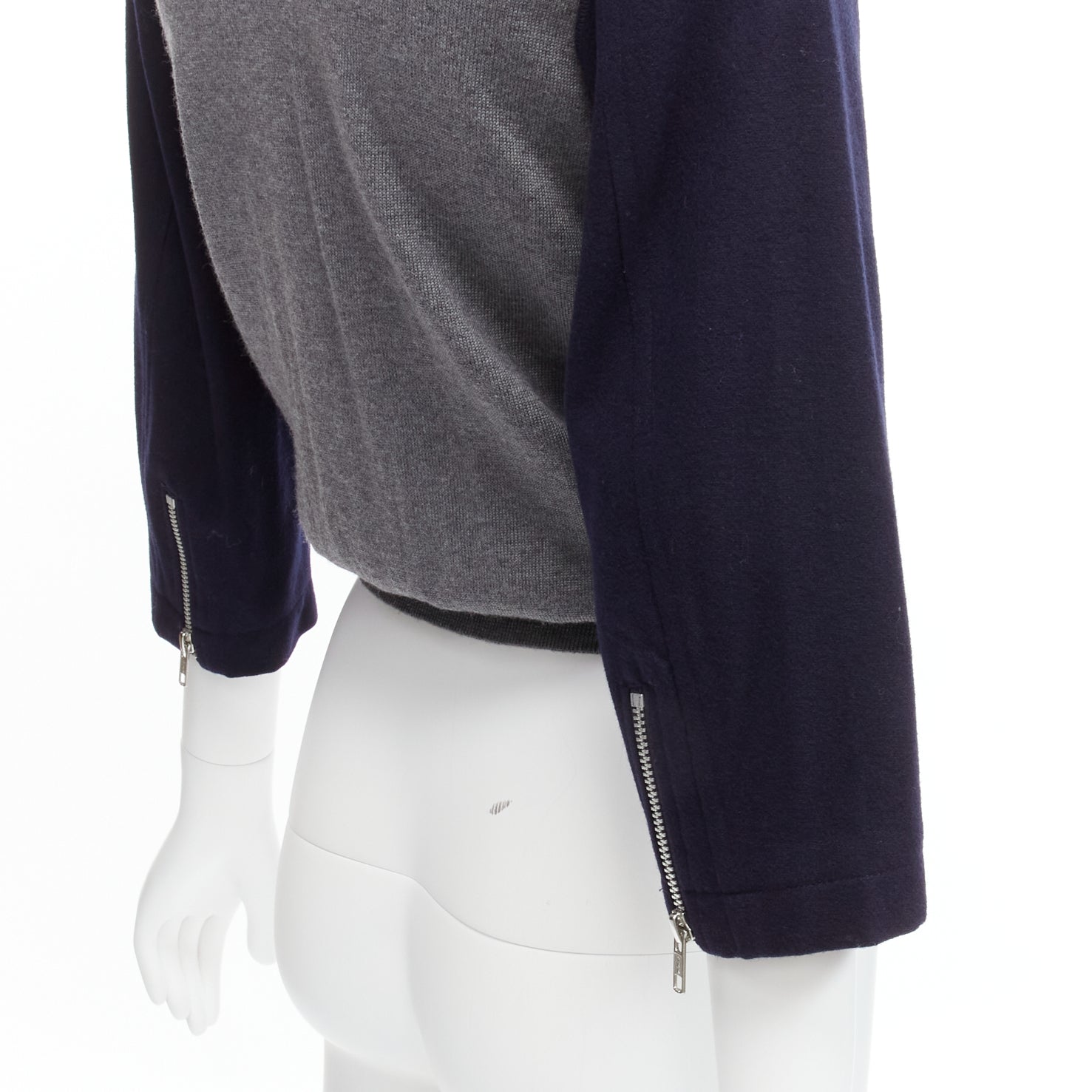 Comme Des Garcons Hybrid Biker Cardigan - Image 11