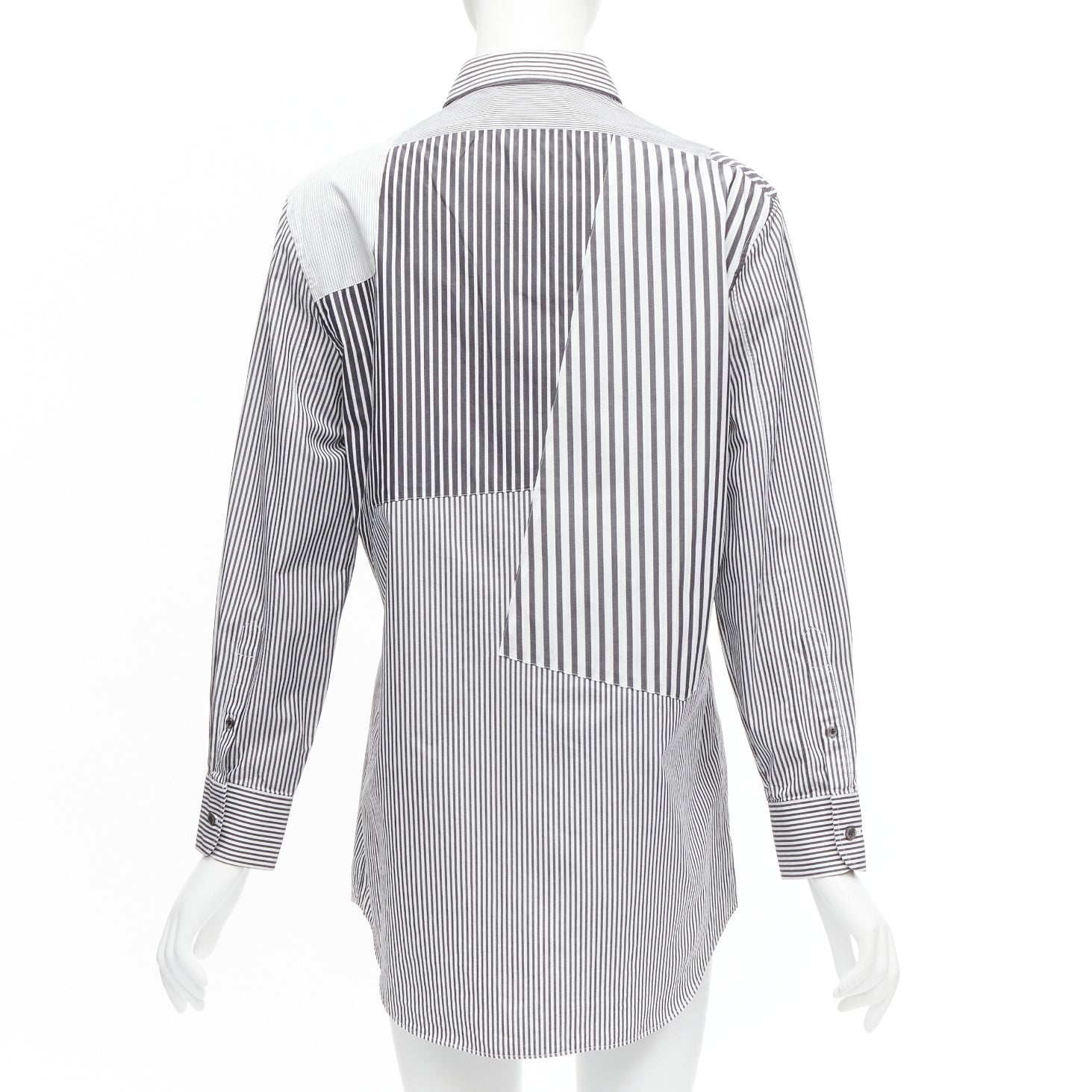 Alexander Mcqueen Mixed Stripe Shirt - Side view