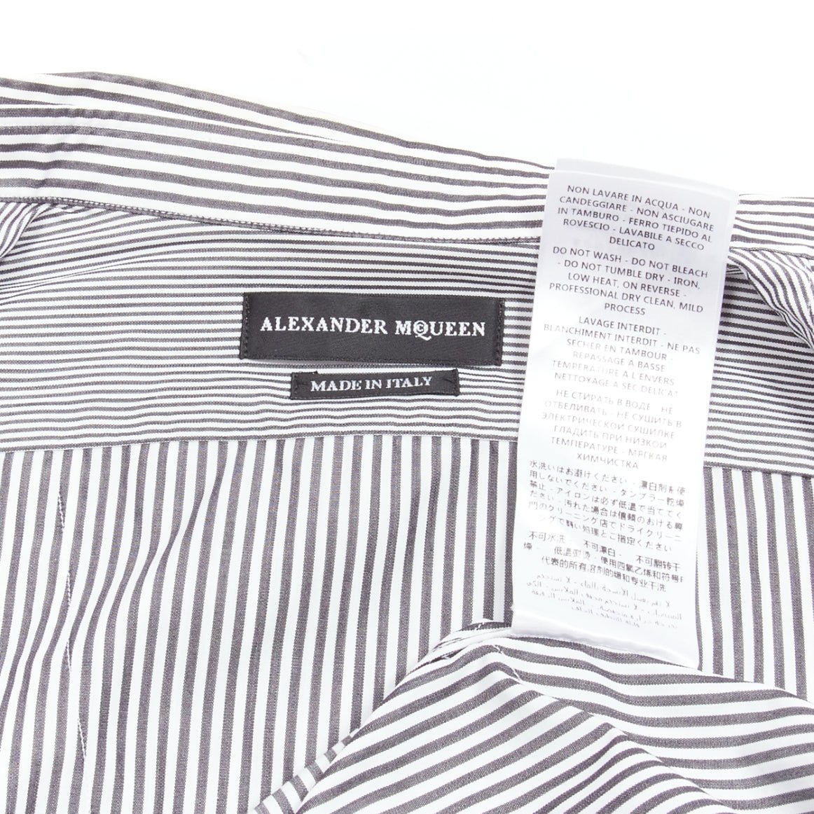 Alexander Mcqueen Mixed Stripe Shirt - Image 11
