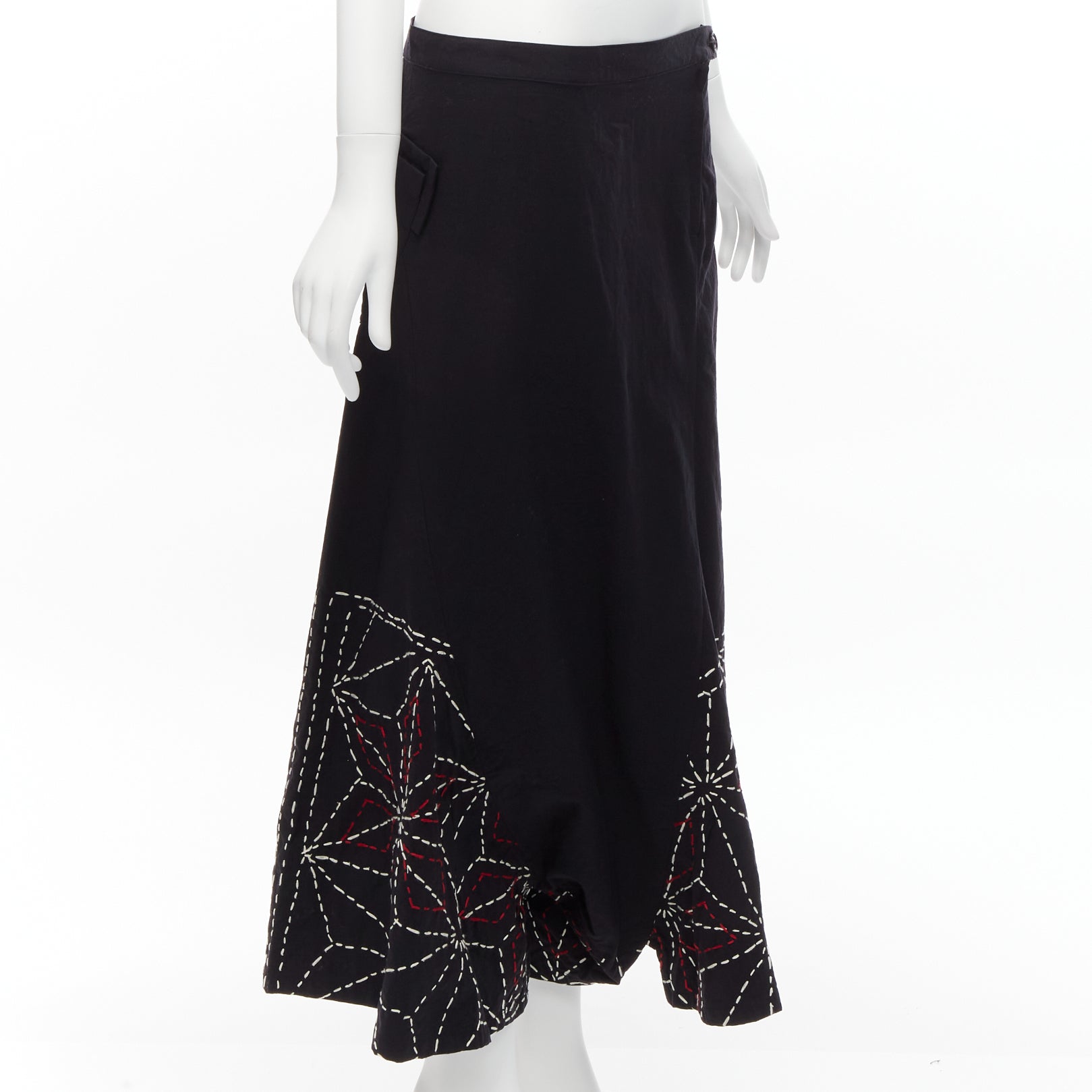 Yohji Yamamoto Stitched Harem Pants