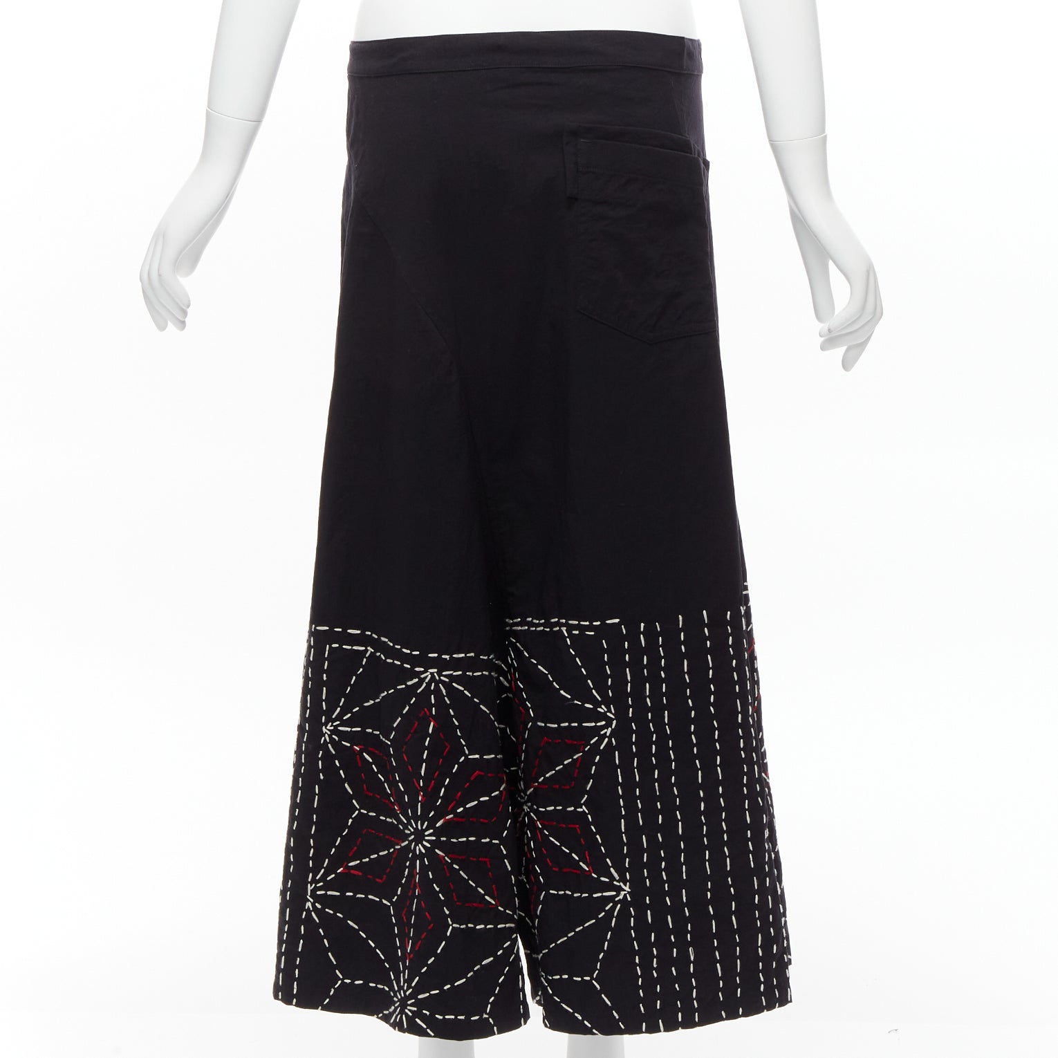 Yohji Yamamoto Stitched Harem Pants - Side view