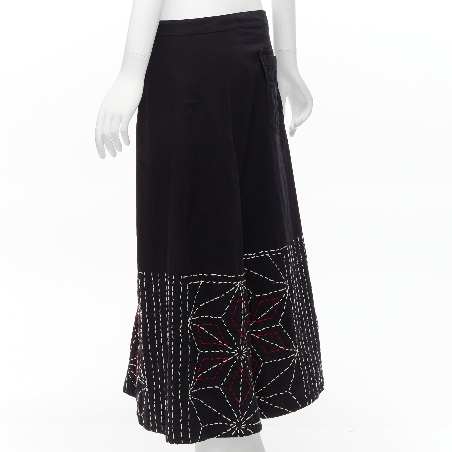 Yohji Yamamoto Stitched Harem Pants - Detail 1