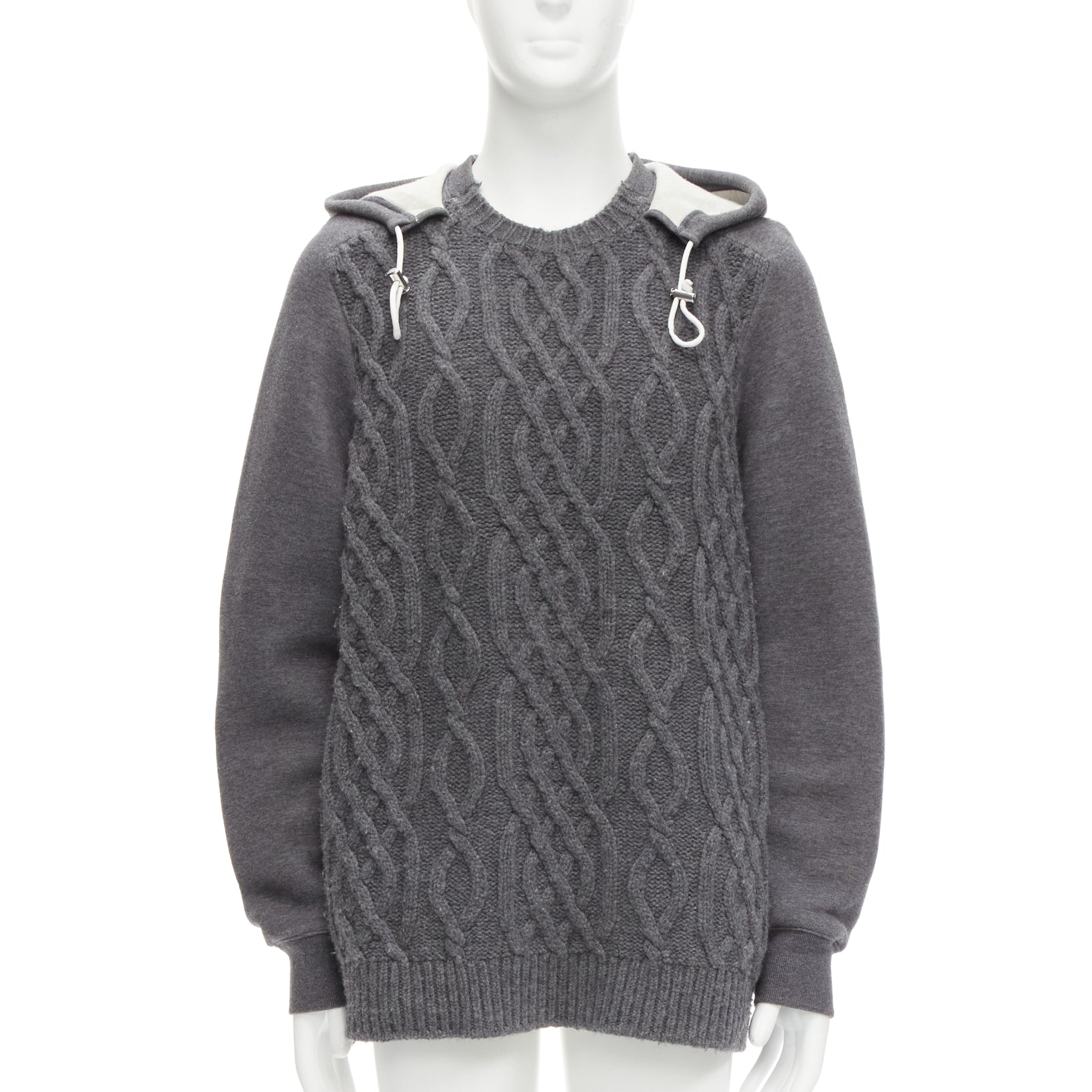 Sacai Cable Knit Sweater