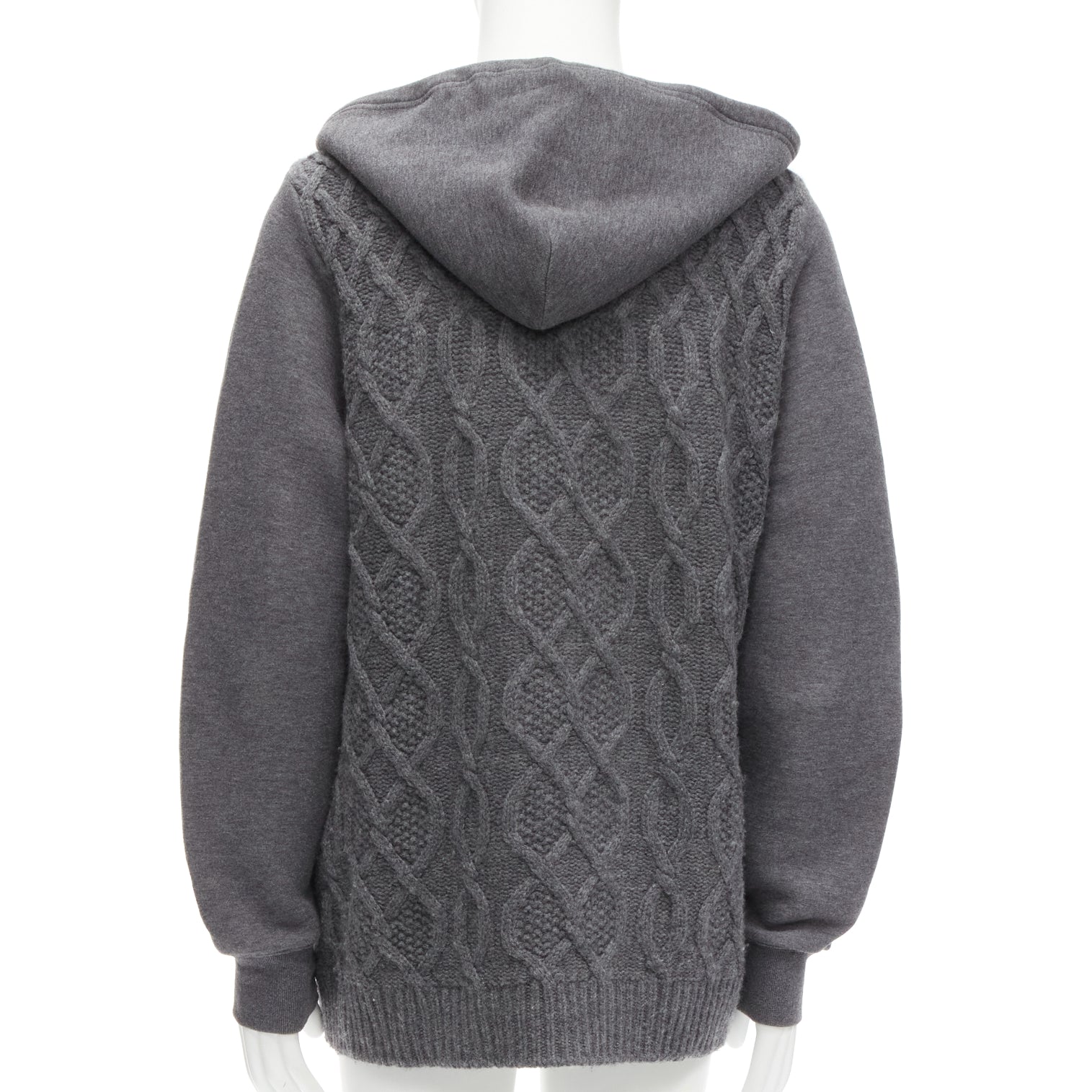 Sacai Cable Knit Sweater - Side view