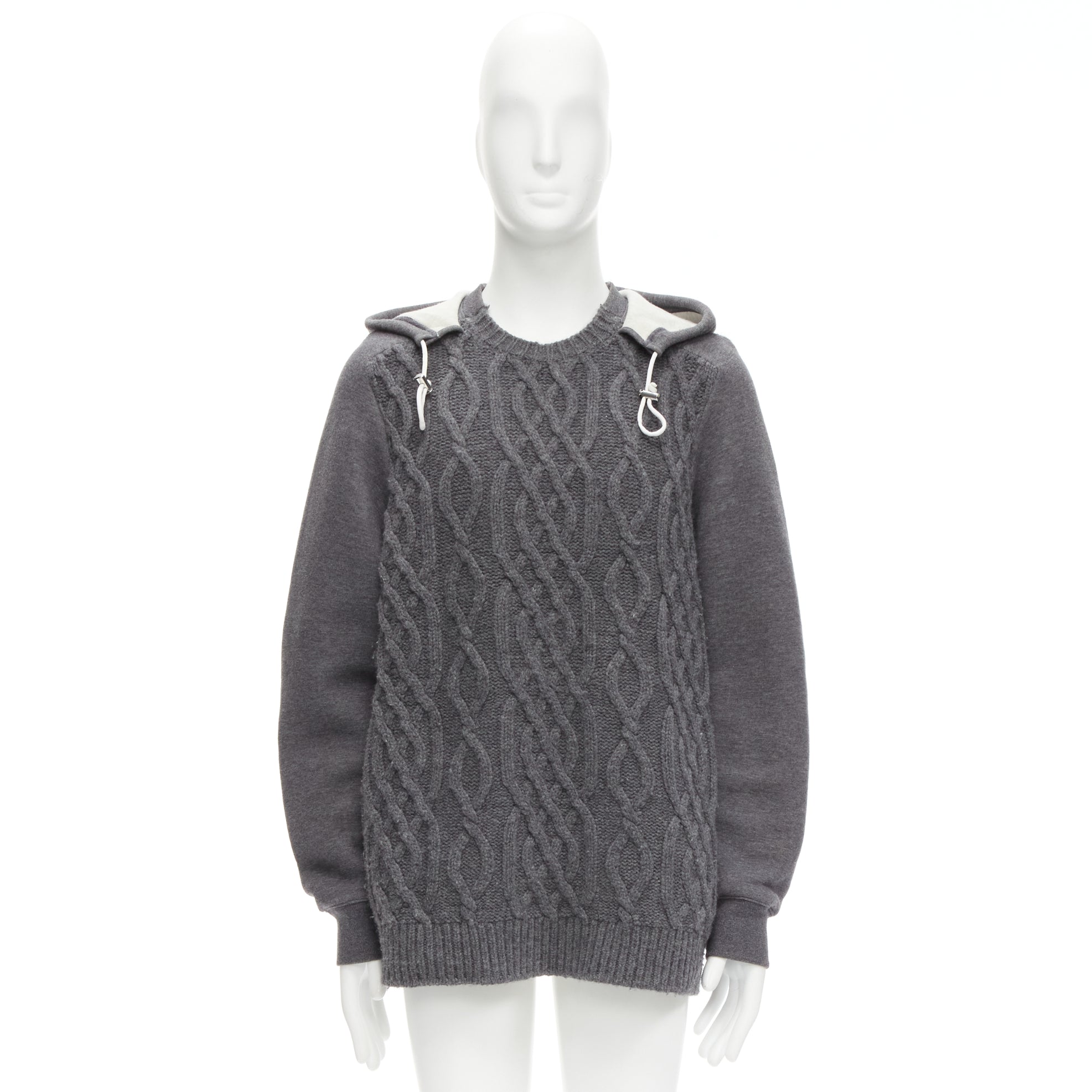 Sacai Cable Knit Sweater - Image 11