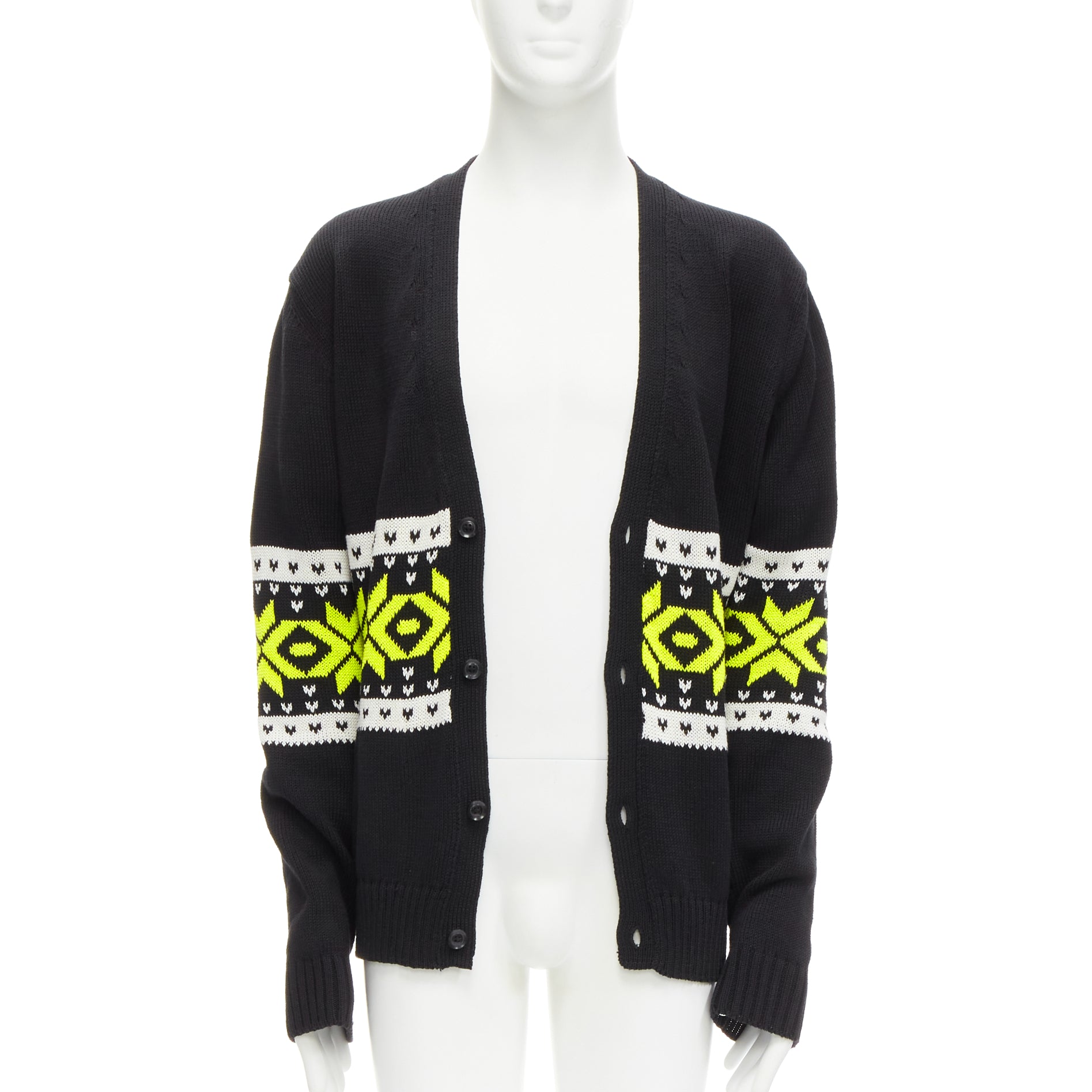 Kolor Fair Isle Cardigan - Image 6