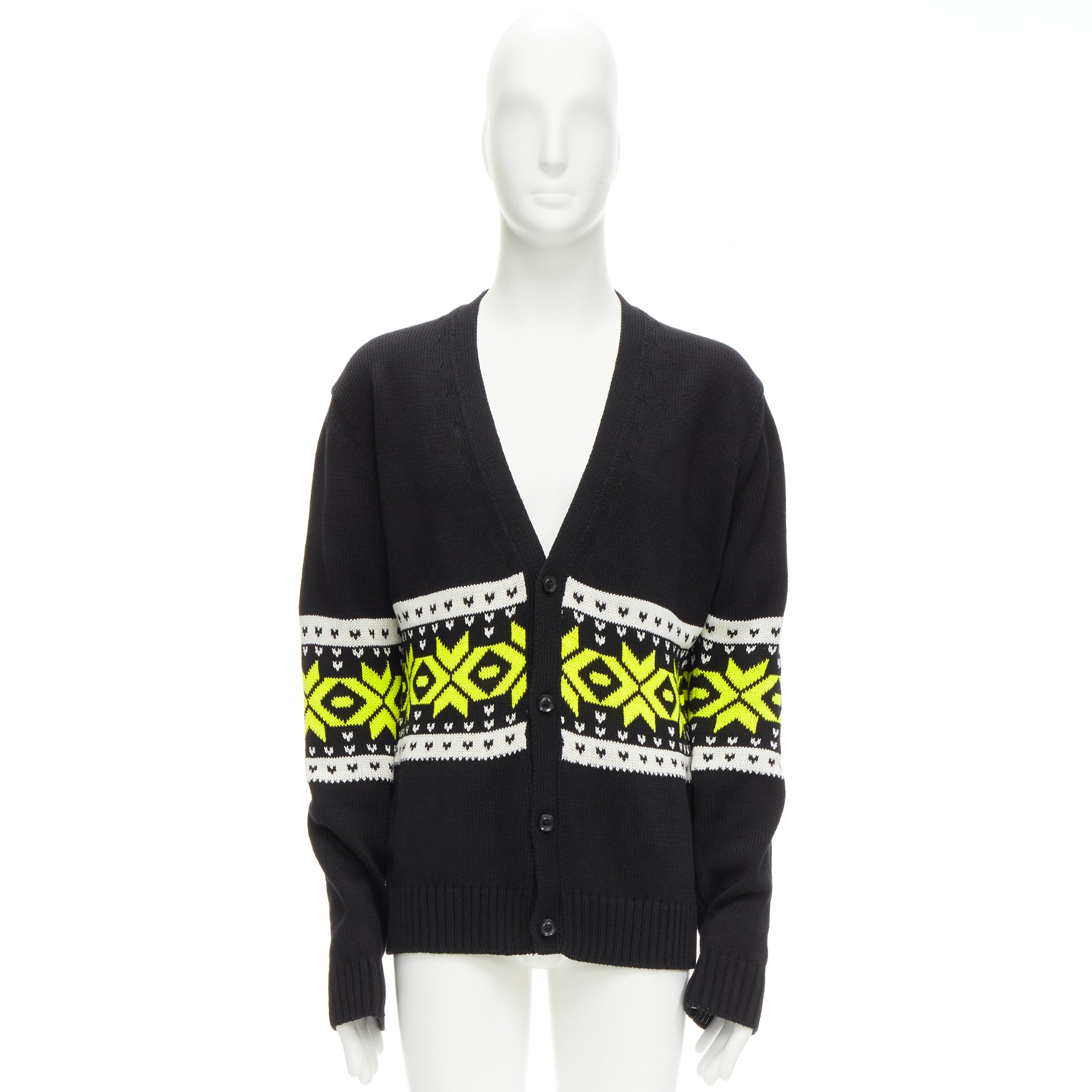 Kolor Fair Isle Cardigan - Image 12