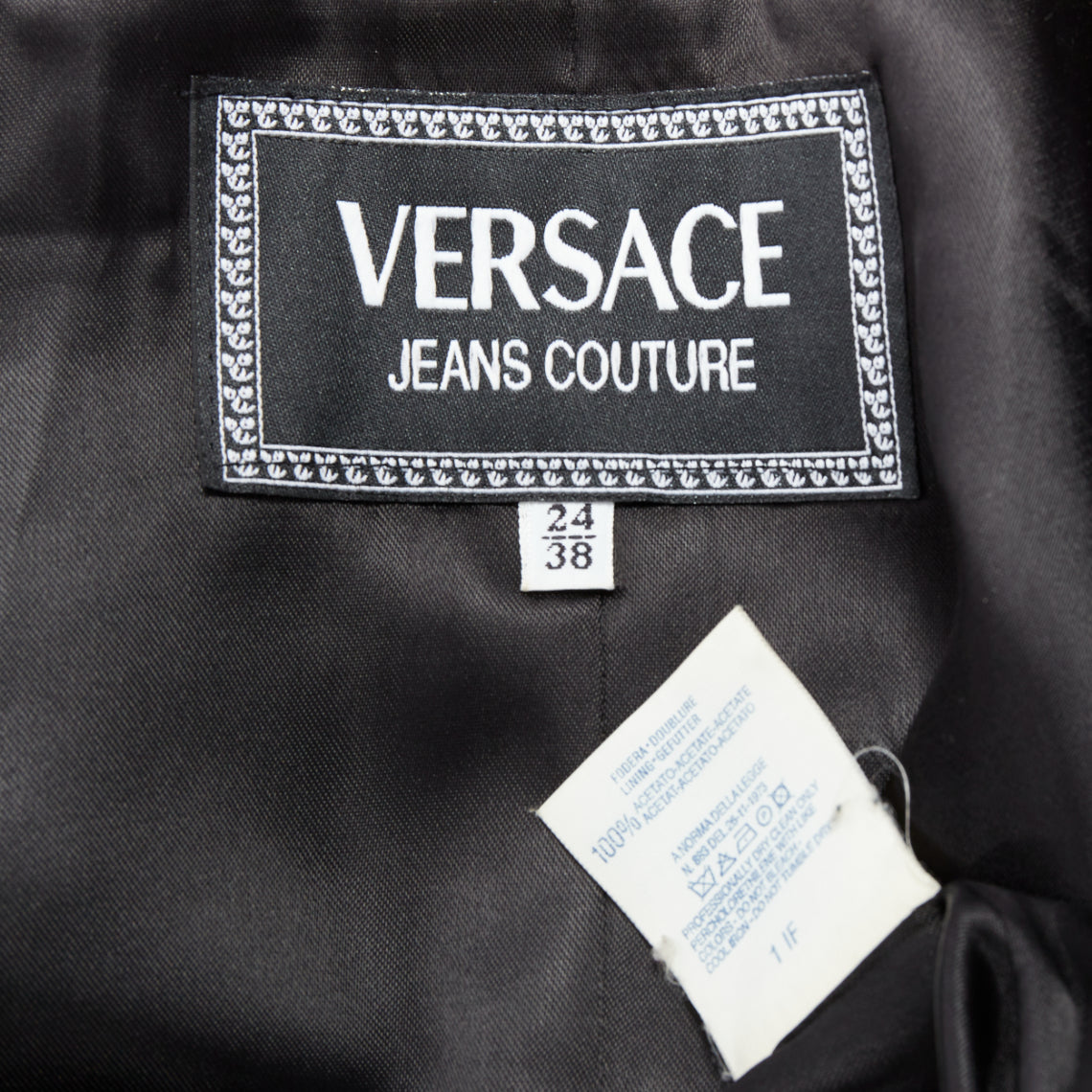 Versace Boucle Hook Jacket - Image 11