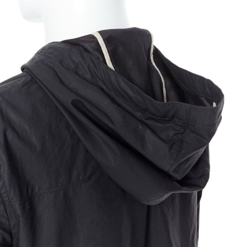 Christian Dior Black Utilitarian Windbreaker - Image 13