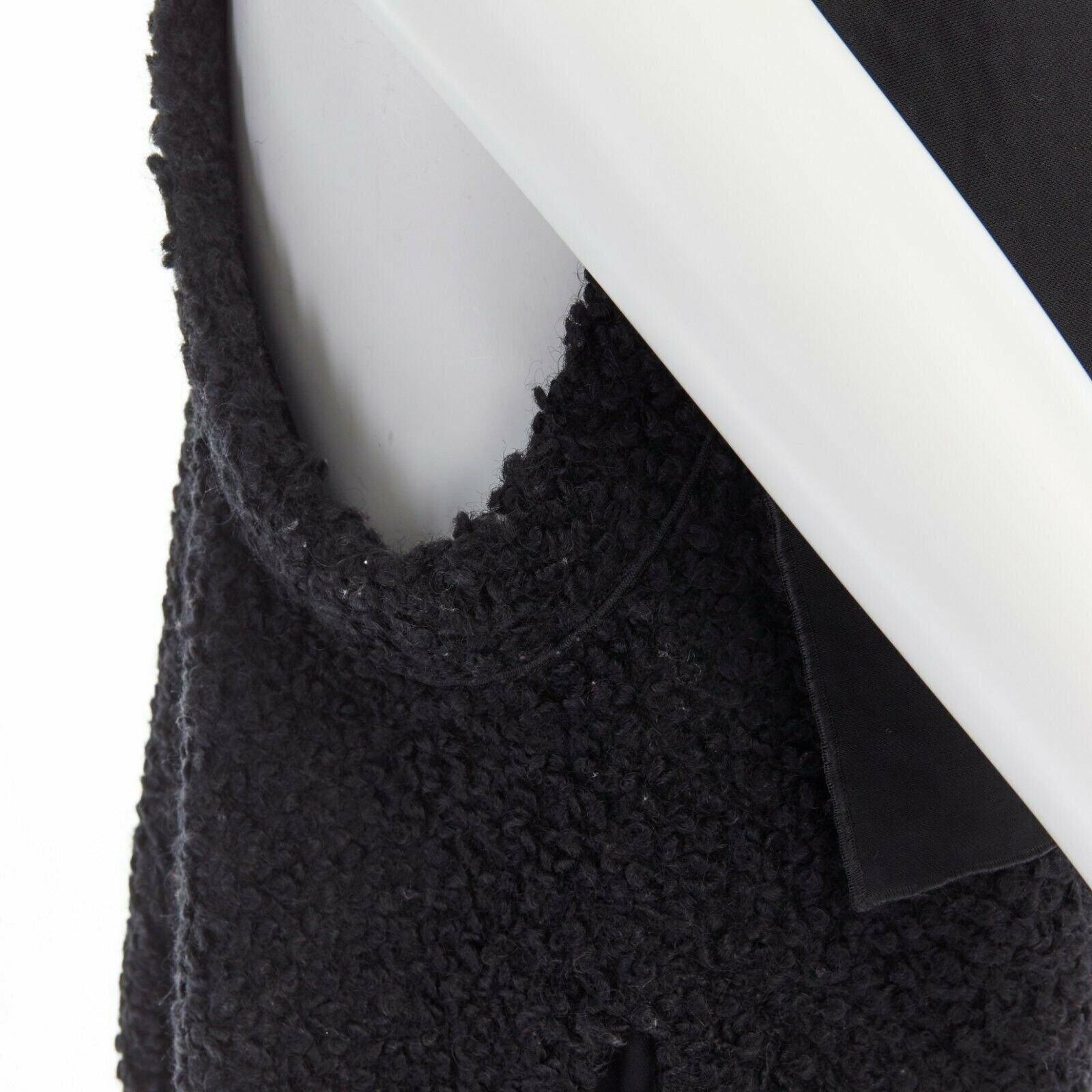 Roland Mouret Wool Draped Vest Jacket - Image 10