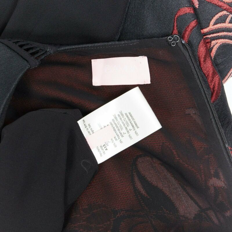 Giambattista Valli Floral Sheer Dress - Image 11