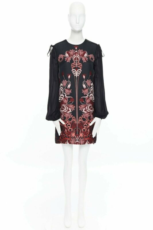 Giambattista Valli Floral Sheer Dress - Image 12