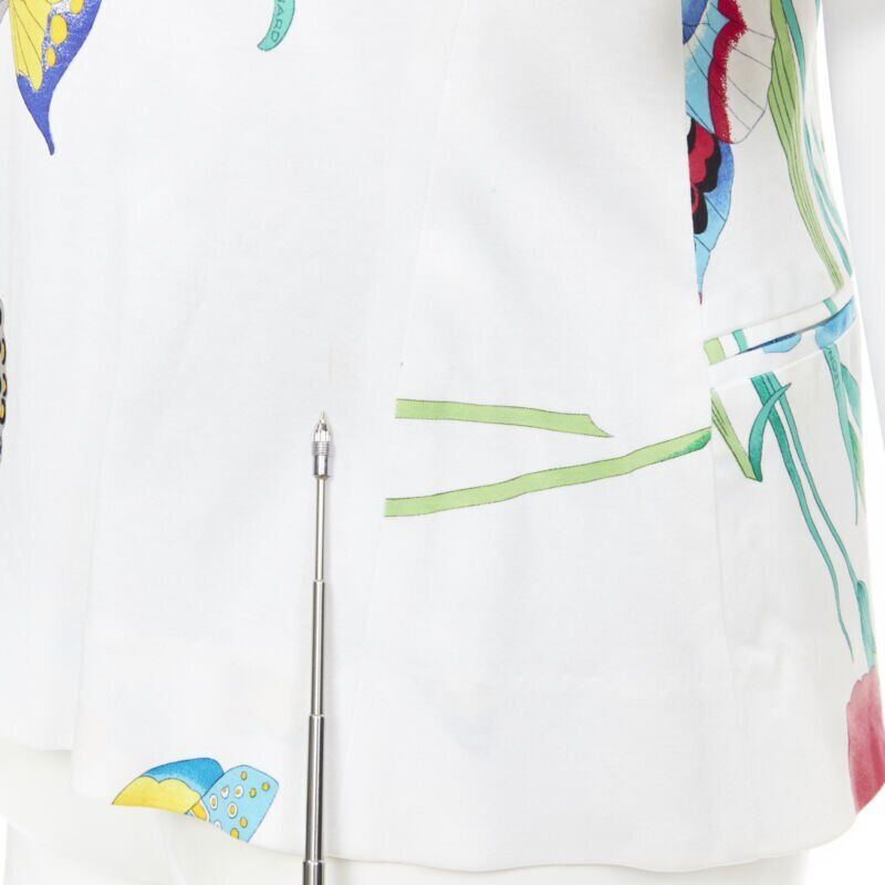 Leonard White Floral Print Jacket - Image 10