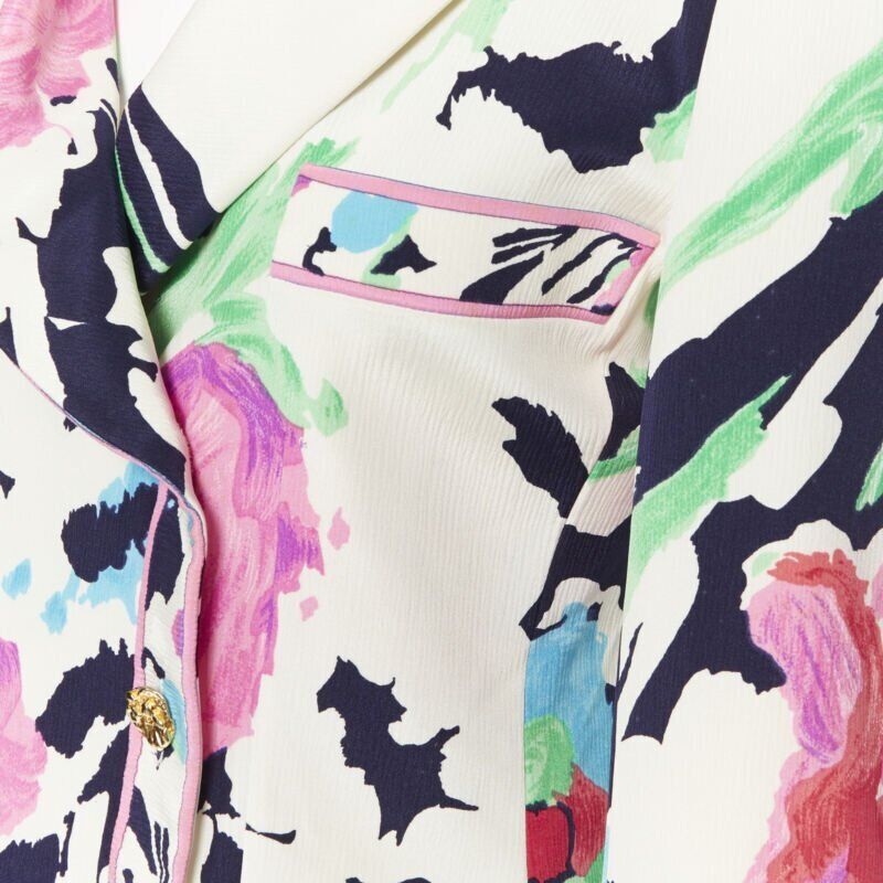 Leonard Cherub Brooch Blazer - Image 11