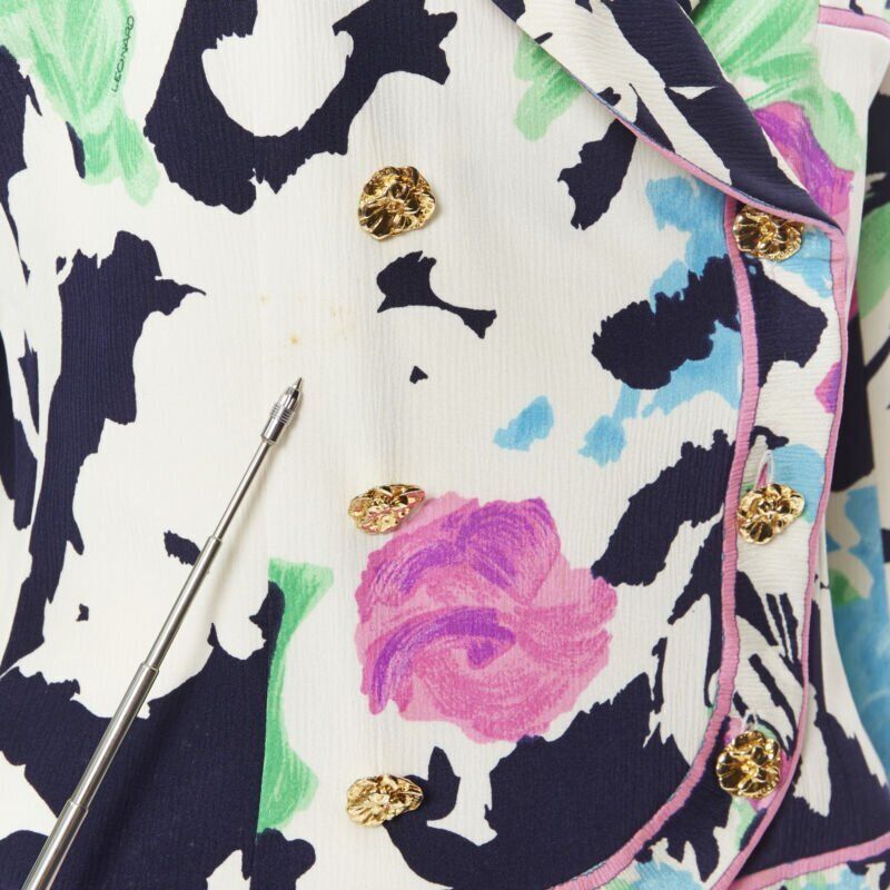 Leonard Cherub Brooch Blazer - Image 12