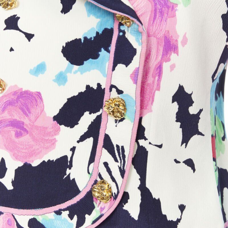 Leonard Cherub Brooch Blazer - Image 13