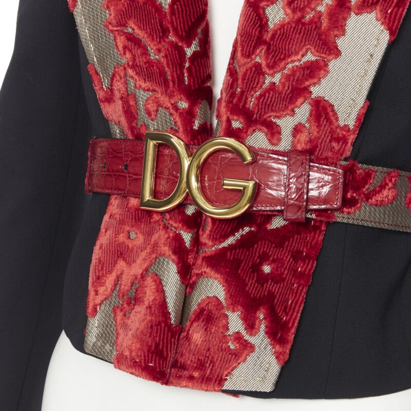 Dolce & Gabbana Nappa Belted Coat - Image 11