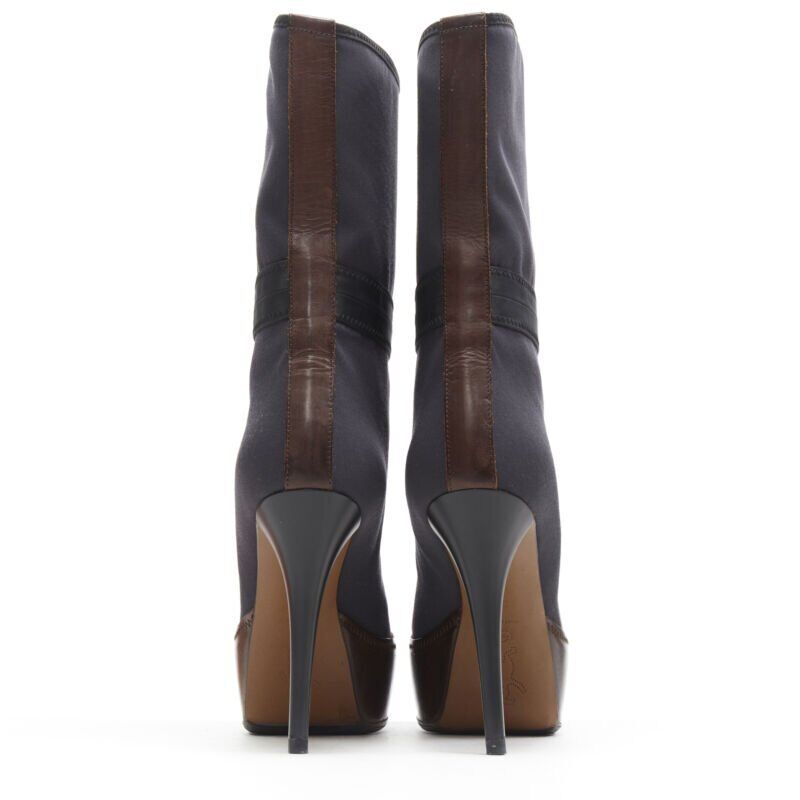 Marni Studded Brogue Chelsea Boots - Side view