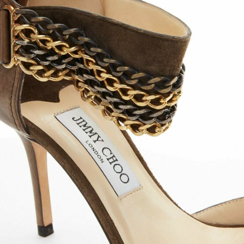 Jimmy Choo Multi-Chain Sandals - Image 10