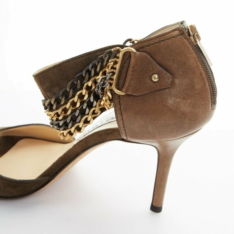 Jimmy Choo Multi-Chain Sandals - Image 11