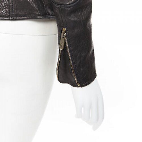 Faith Connexion Metallic Moto Jacket - Image 13