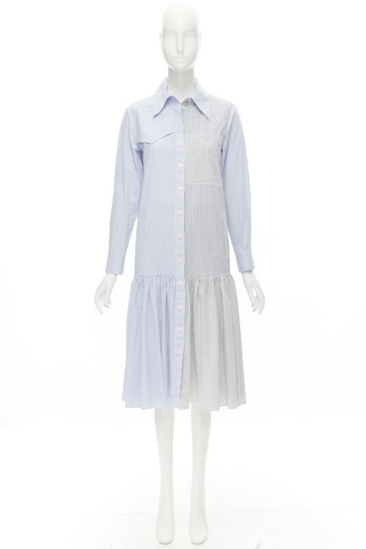 Tibi Striped Shirt Dress - Image 11