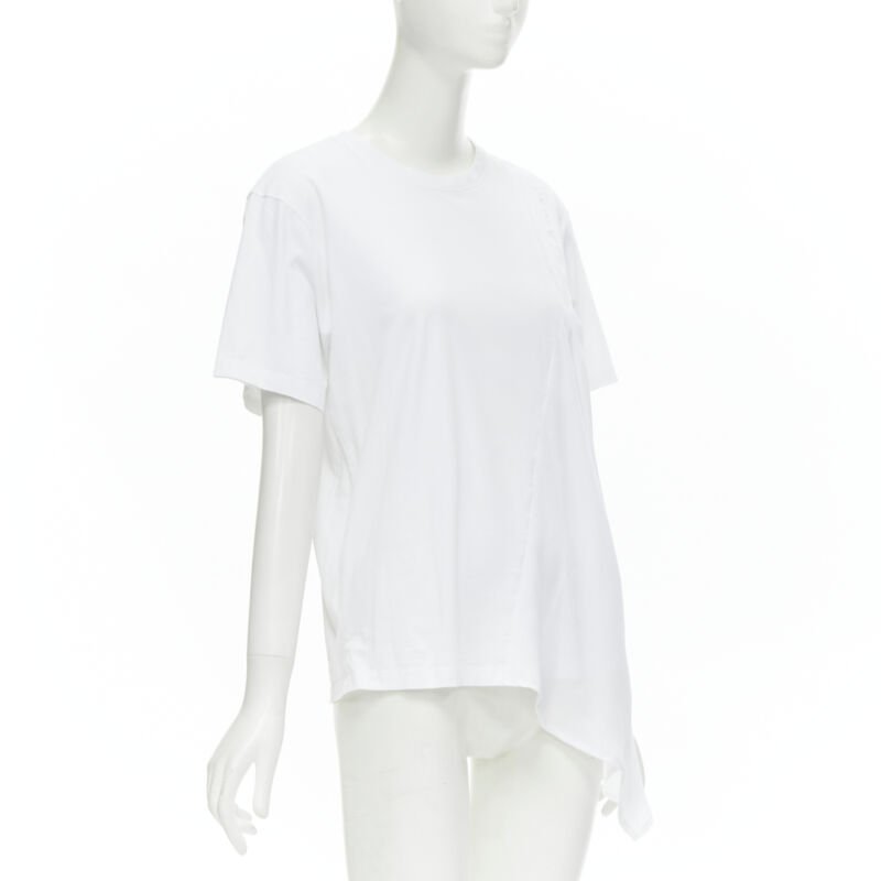 Victoria Beckham Asymmetric Insert Tee - Image 6