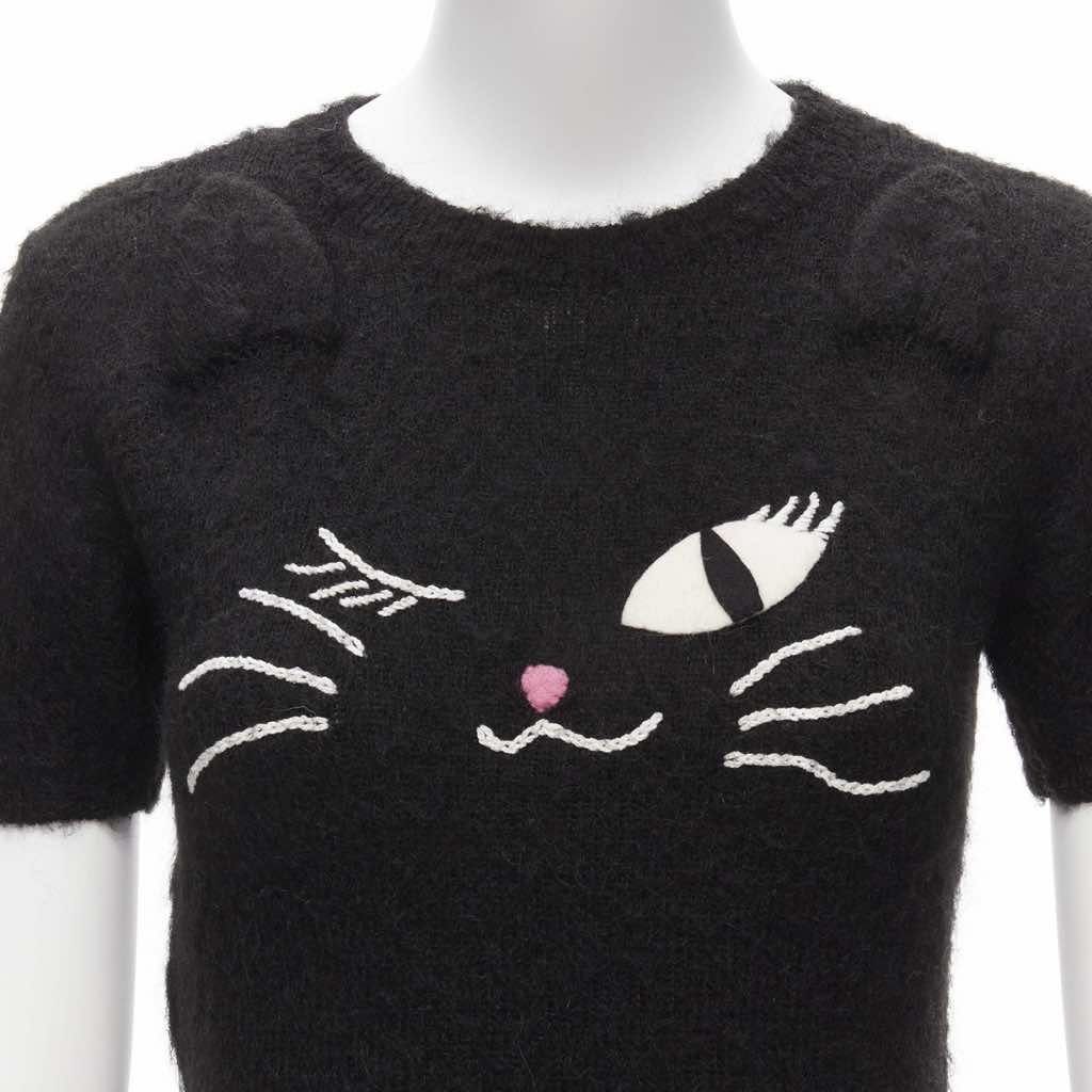 Moschino Winking Cat Sweater - Back view