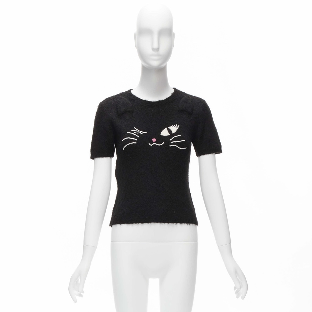 Moschino Winking Cat Sweater - Image 12