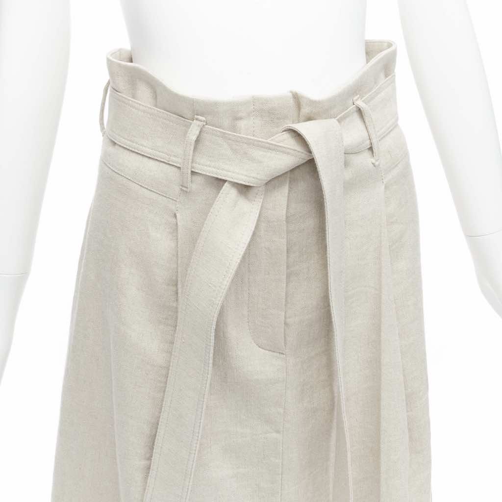 Brunello Cucinelli Tie Belt Midi Skirt - Back view
