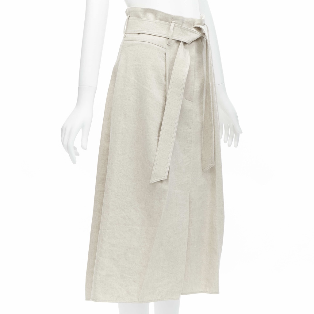 Brunello Cucinelli Tie Belt Midi Skirt - Image 6