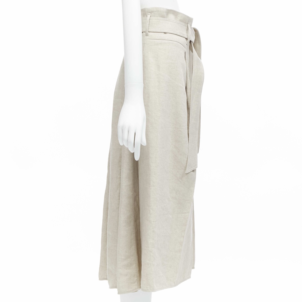 Brunello Cucinelli Tie Belt Midi Skirt - 4
