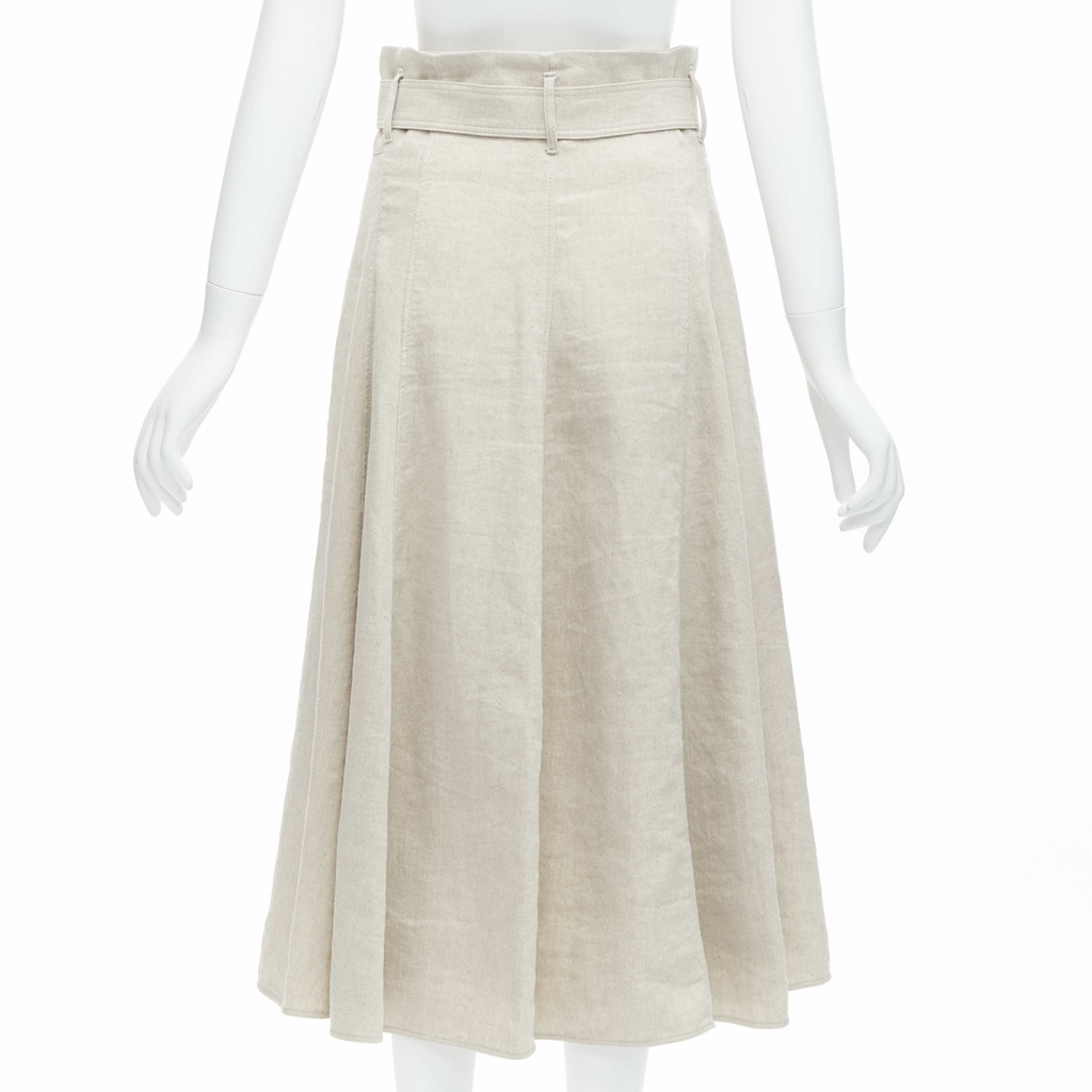 Brunello Cucinelli Tie Belt Midi Skirt - Side view