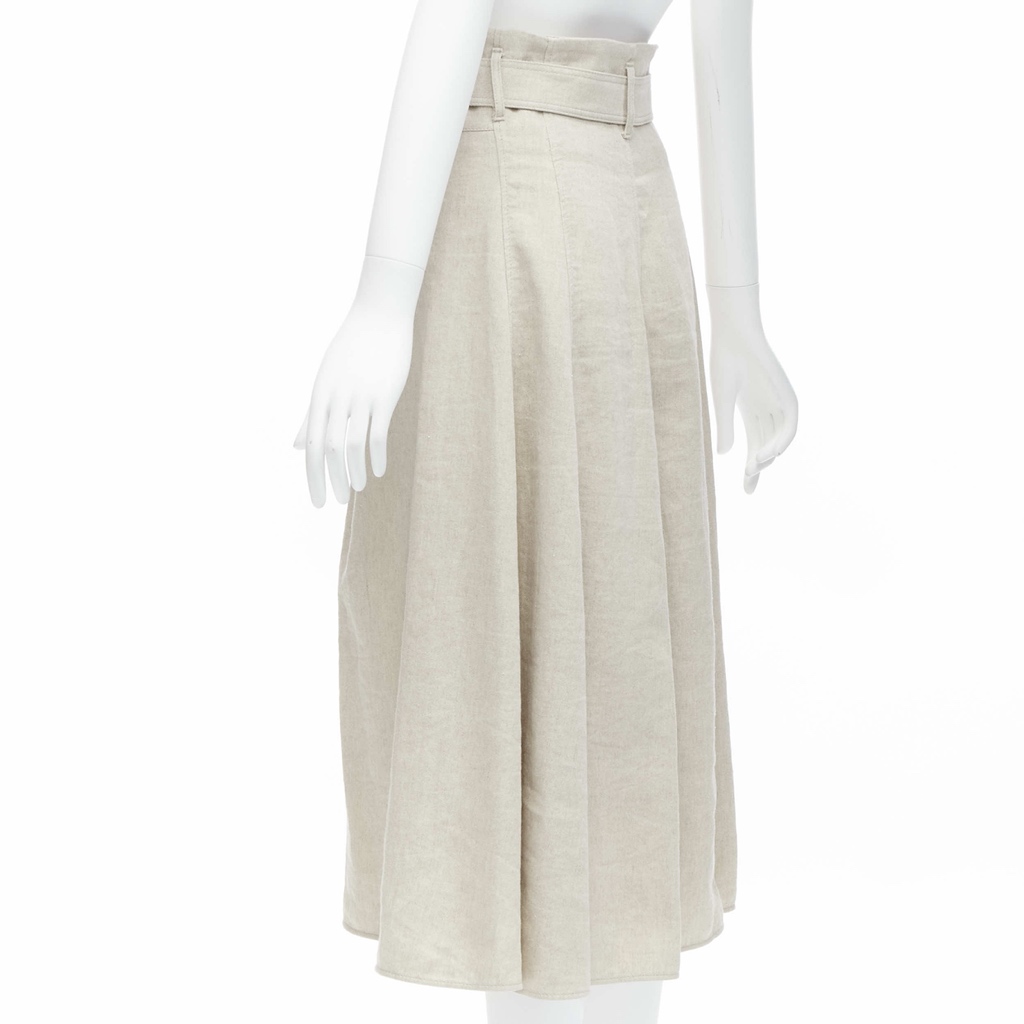 Brunello Cucinelli Tie Belt Midi Skirt - Detail 1