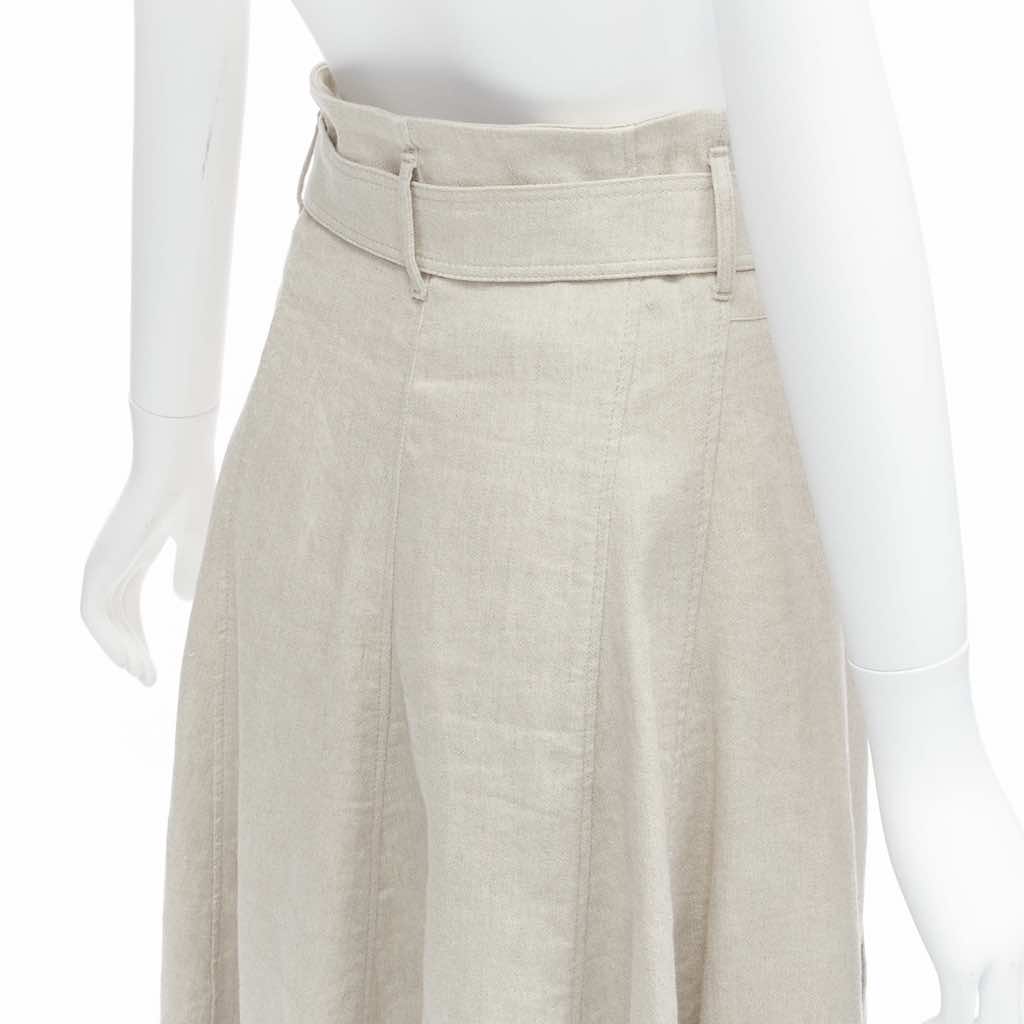 Brunello Cucinelli Tie Belt Midi Skirt - Image 10