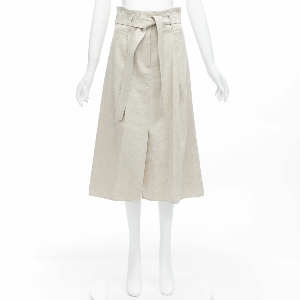 Brunello Cucinelli Tie Belt Midi Skirt - Image 12