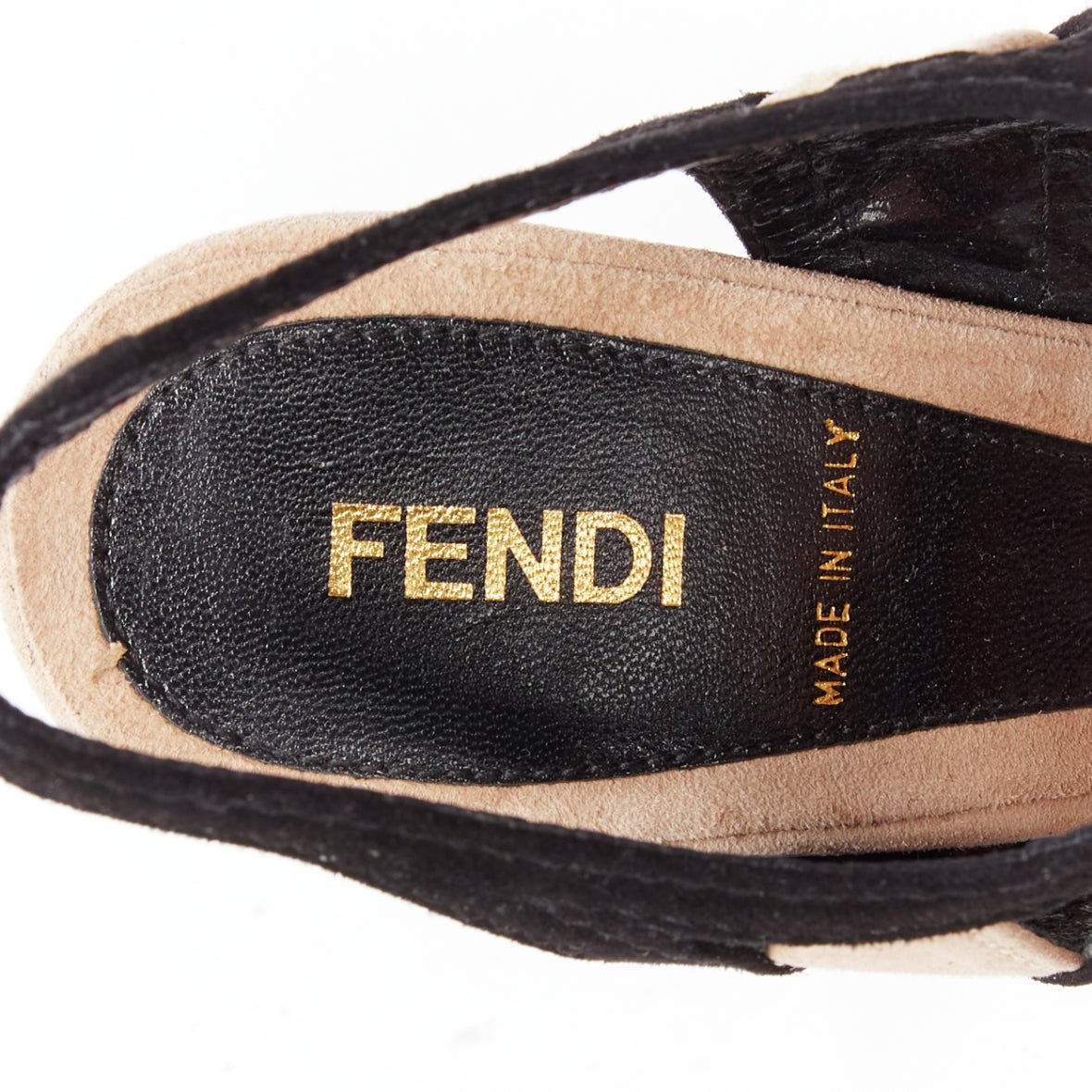 Fendi FF Logo Platforms - Image 11